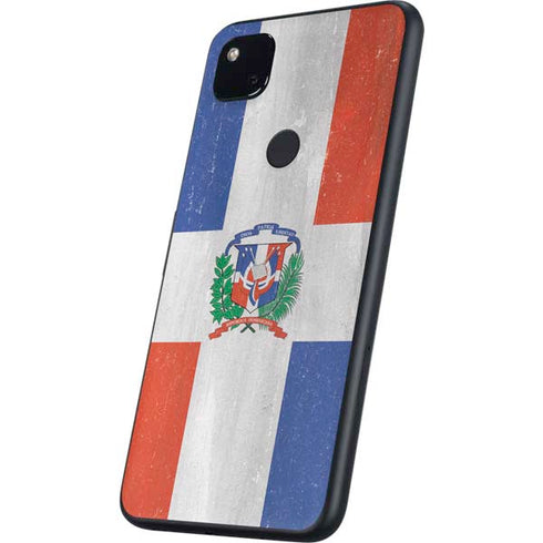 Dominican Republic Flag Faded Google Pixel 4a Skin